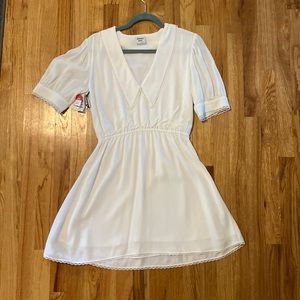 Aritzia Sunday Best White Dress